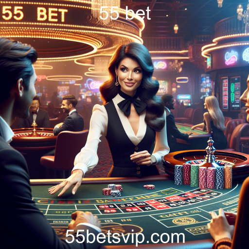 Descubra a Emoção do Cassino Ao Vivo na 55 bet